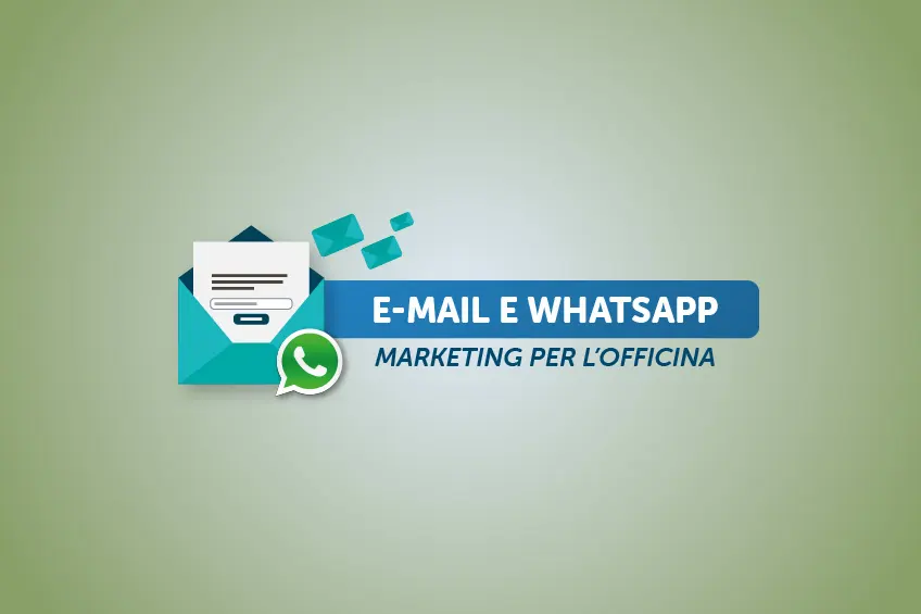 Copertina del corso "Email e Whatsapp Marketing in Officina"